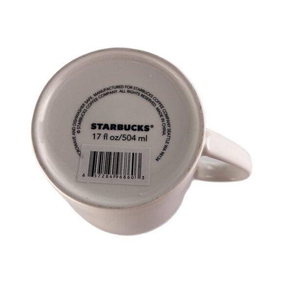Large 17 ounce Ceramic Starbucks Mug, Classic Siren Logo with original tag - Picture 4 of 4